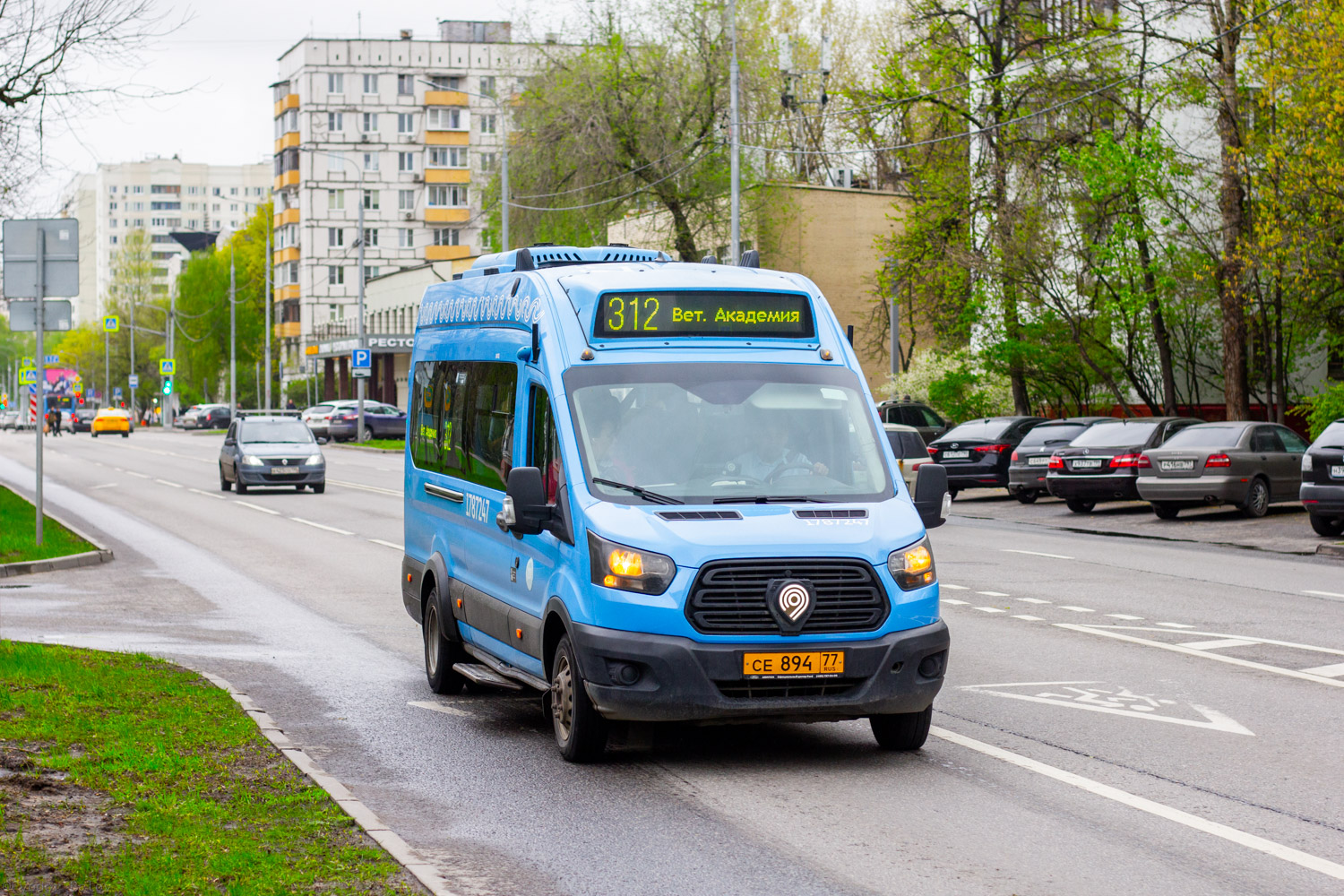 Москва, Нижегородец-222708 (Ford Transit FBD) № 1787247