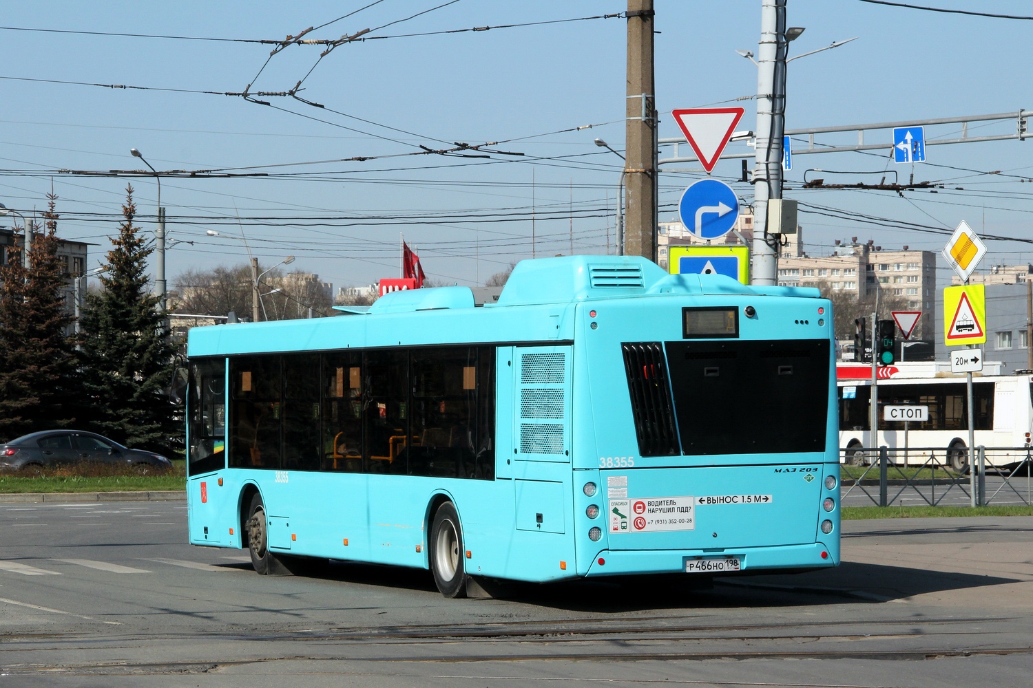 Санкт-Петербург, МАЗ-203.947 № 38355