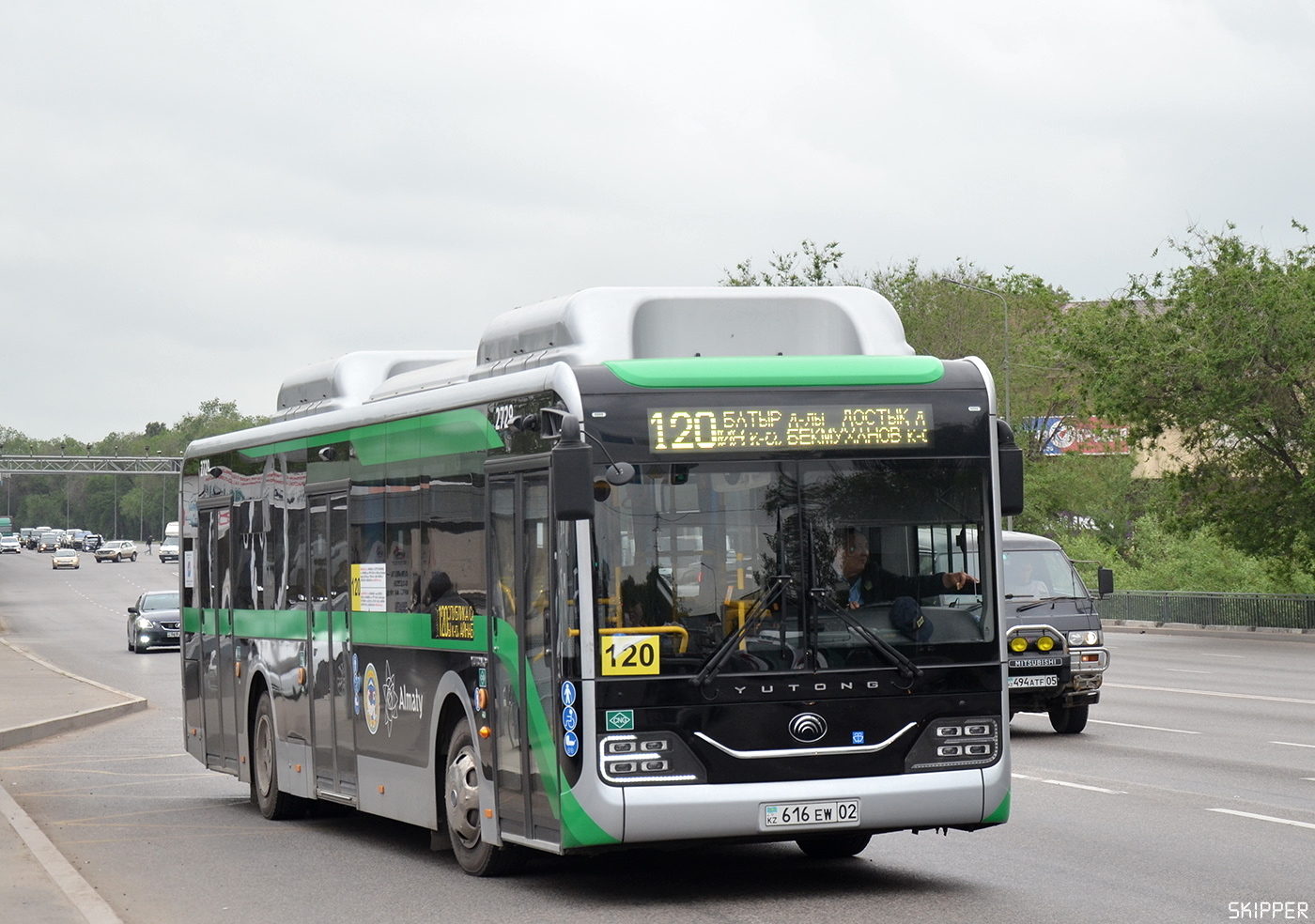 Алматы, Yutong ZK6126HG (QazTehna) № 2729