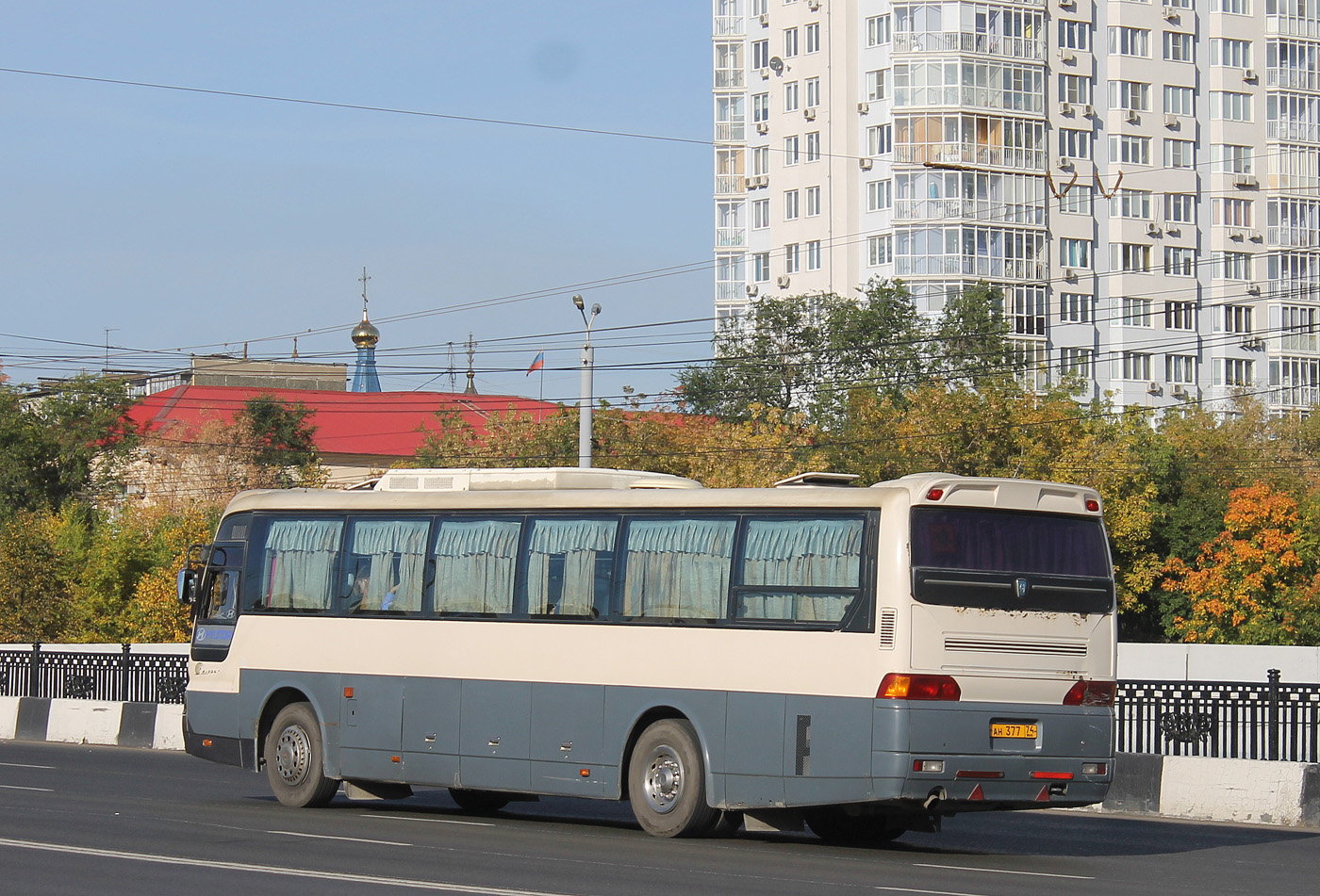 Челябинская область, Hyundai AeroSpace LS № АН 377 74
