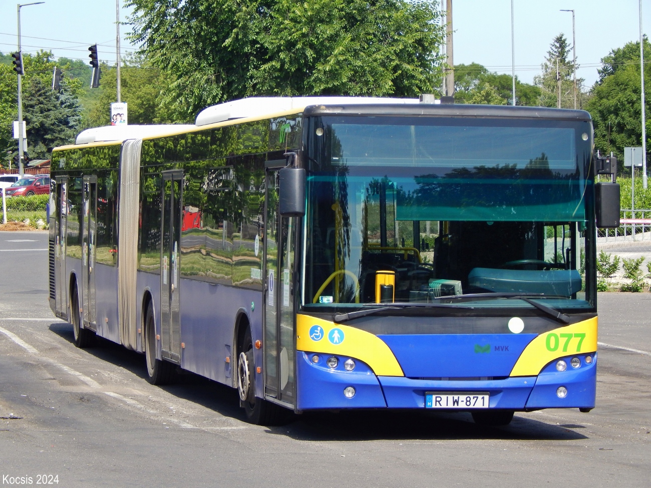 Венгрия, Neoplan 489 N4522/3 Centroliner Evolution № 077