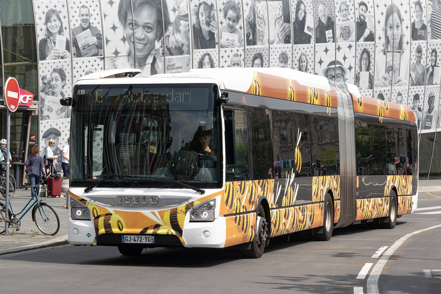 Франция, IVECO Urbanway 18M CNG № 818