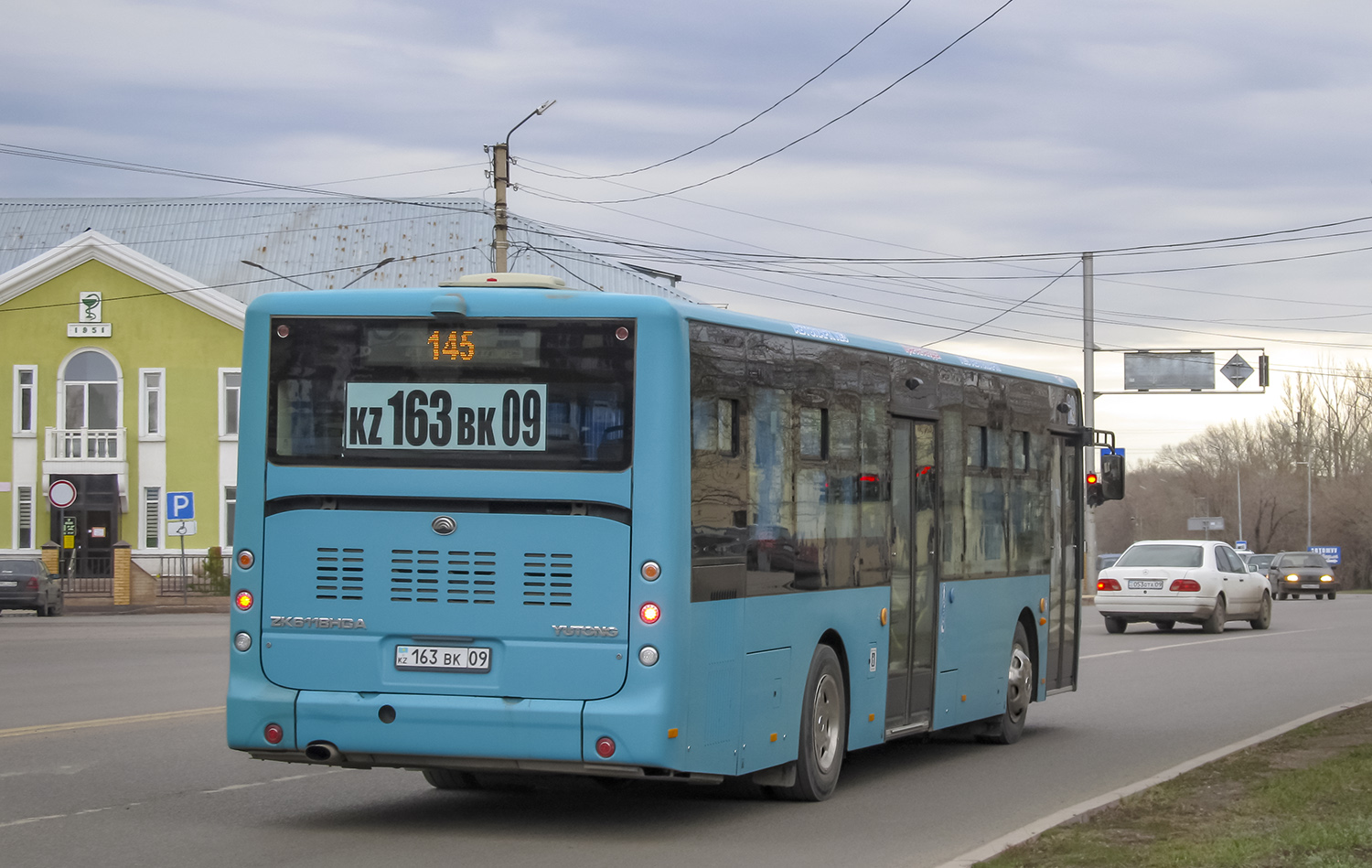 Карагандинская область, Yutong ZK6118HGA (QazTehna) № 163 BK 09