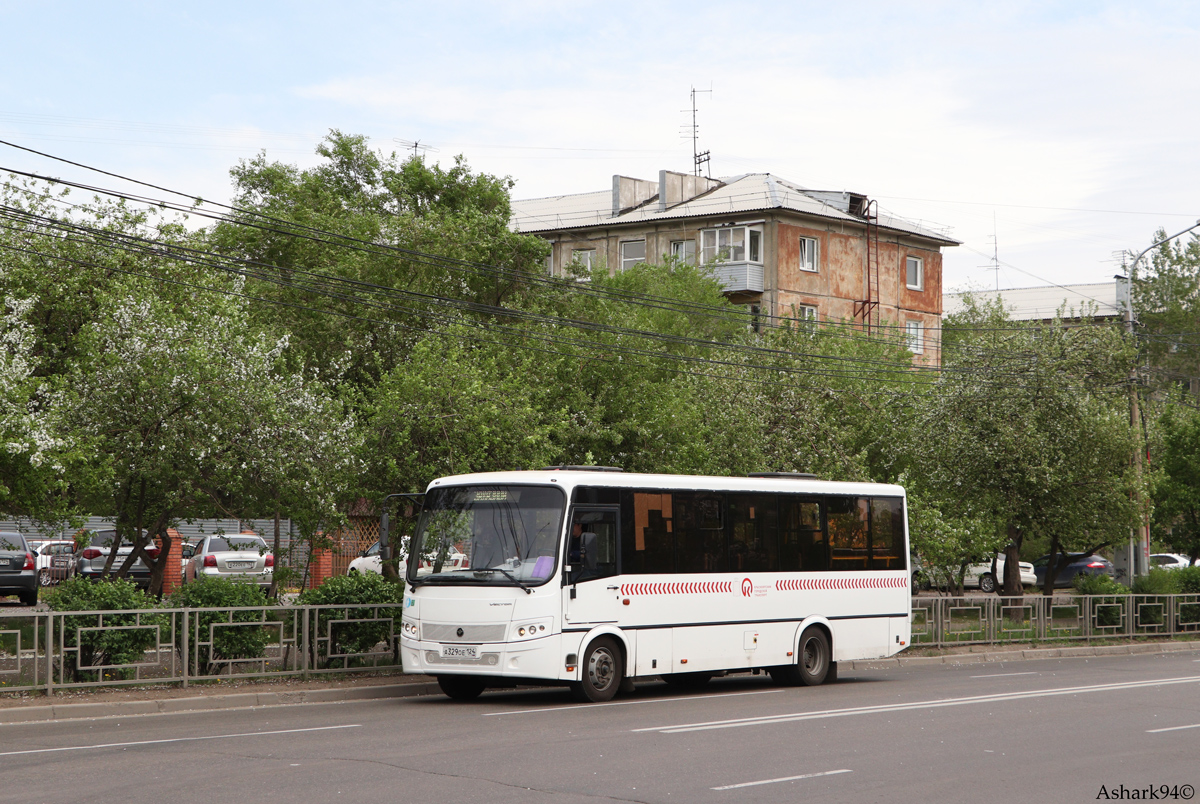 Красноярский край, ПАЗ-320414-04 "Вектор" (1-2) № А 329 ОЕ 124