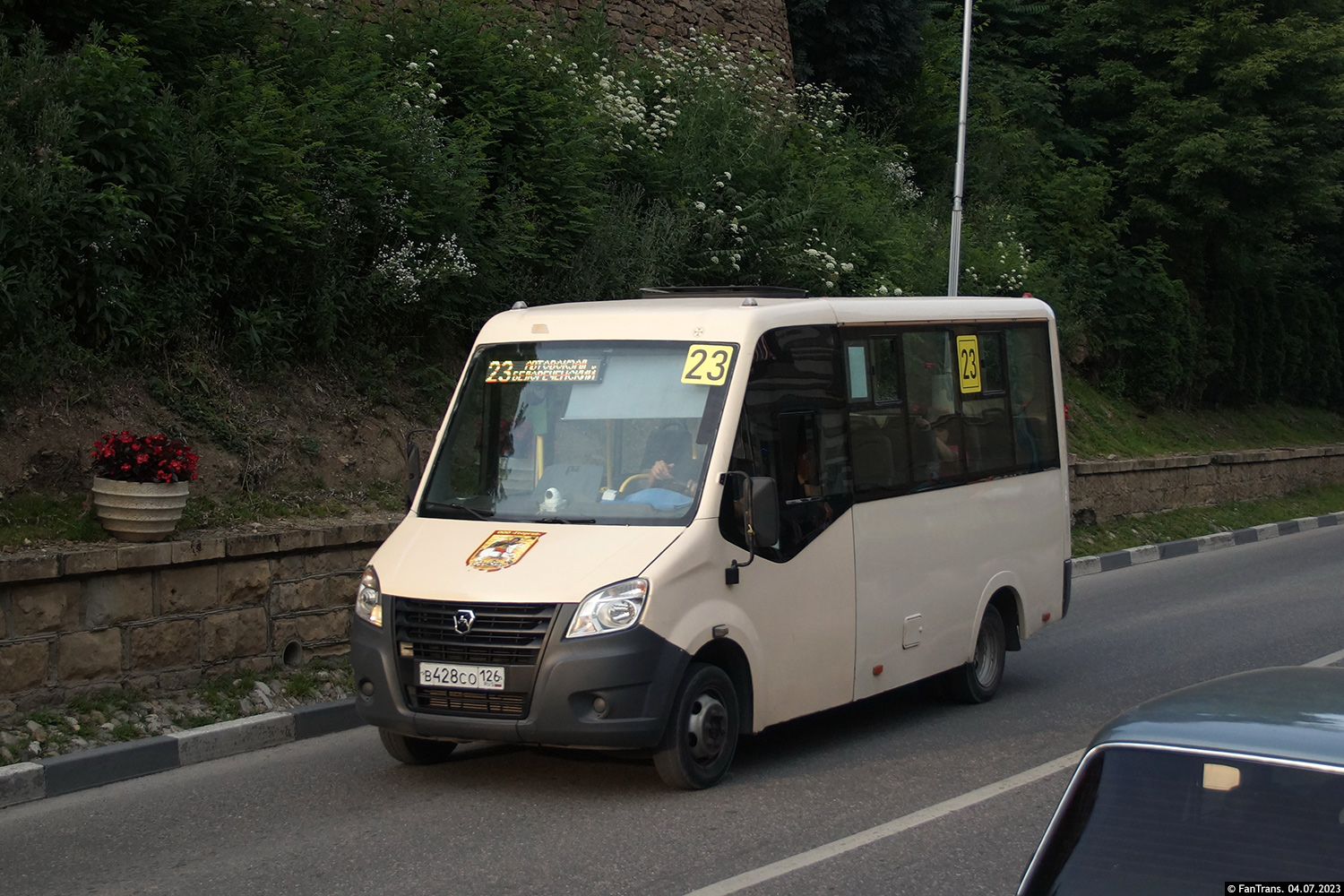 Ставропольский край, ГАЗ-A64R42 Next № В 428 СО 126