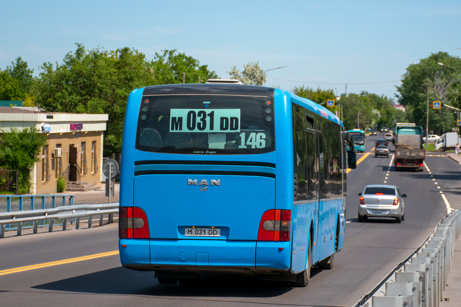 Карагандинская область, MAN R12 Lion's Regio ÜL314 № M 031 DD