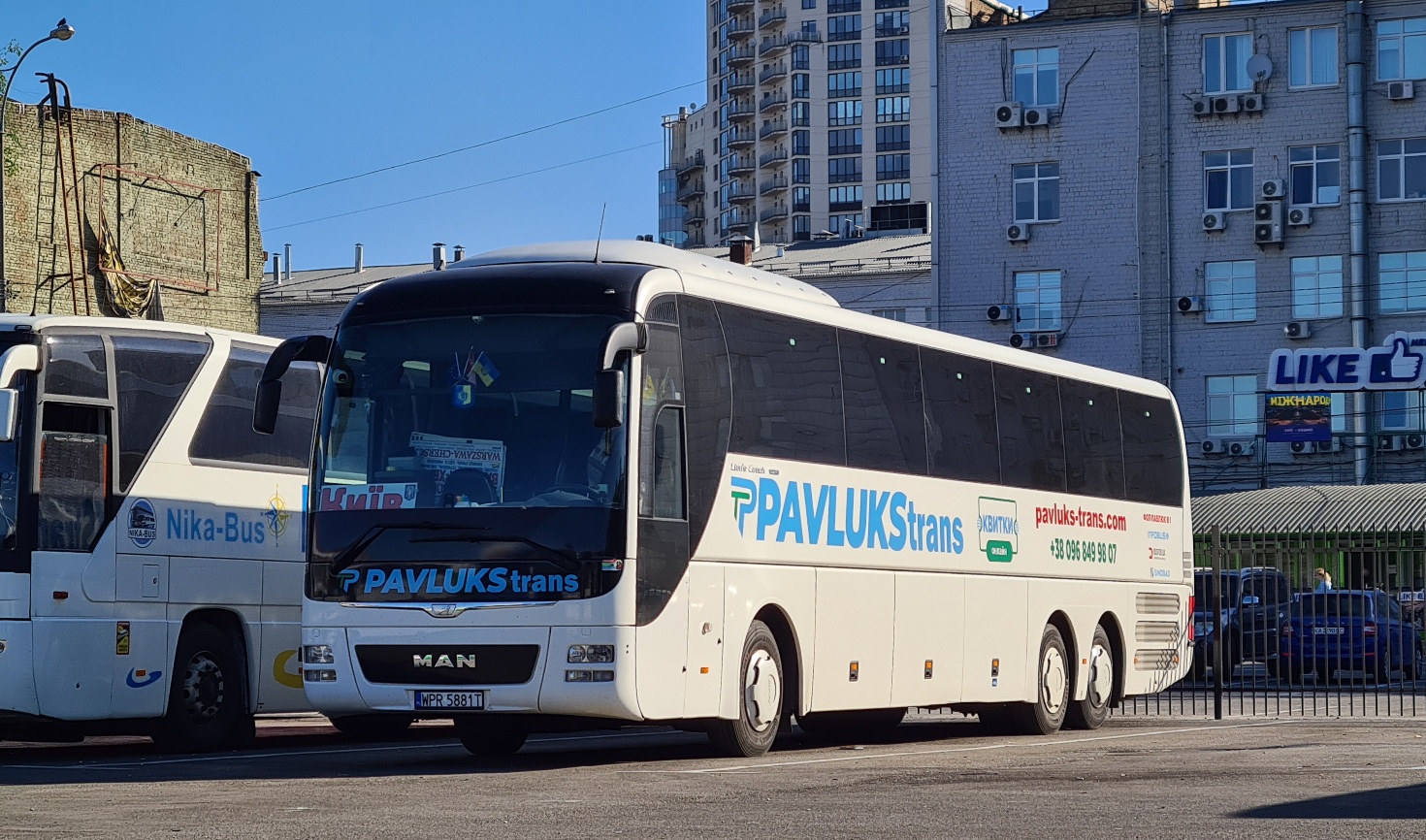 Польша, MAN R08 Lion's Coach L RHC444 L № WPR 5881T