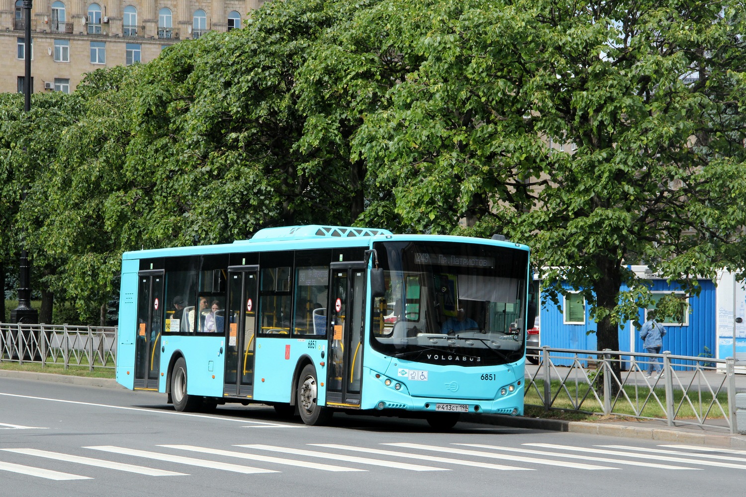 Санкт-Петербург, Volgabus-5270.G4 (LNG) № 6851