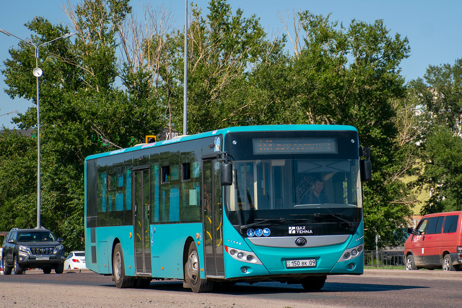 Карагандинская область, Yutong ZK6118HGA (QazTehna) № 150 BK 09