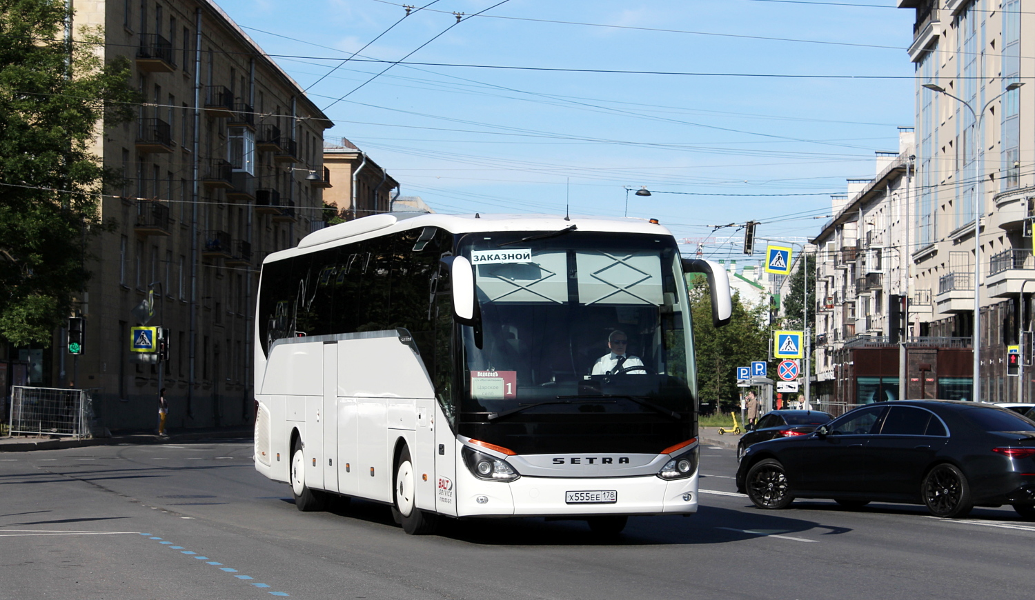 Санкт-Петербург, Setra S515HD (Russland) № Х 555 ЕЕ 178