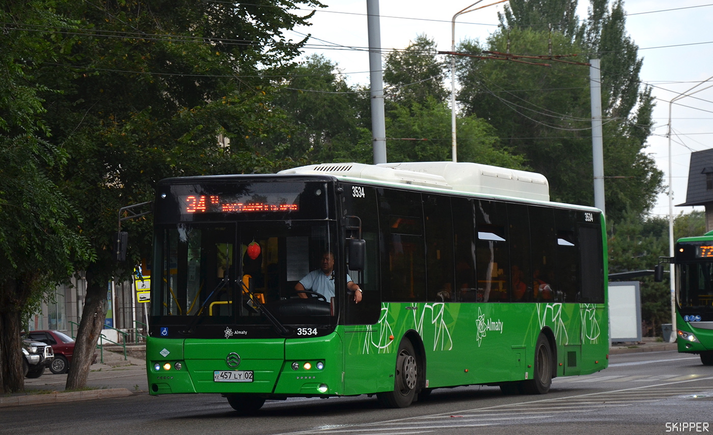 Алматы, Golden Dragon XML6125CN (Hyundai Trans Auto) № 3534