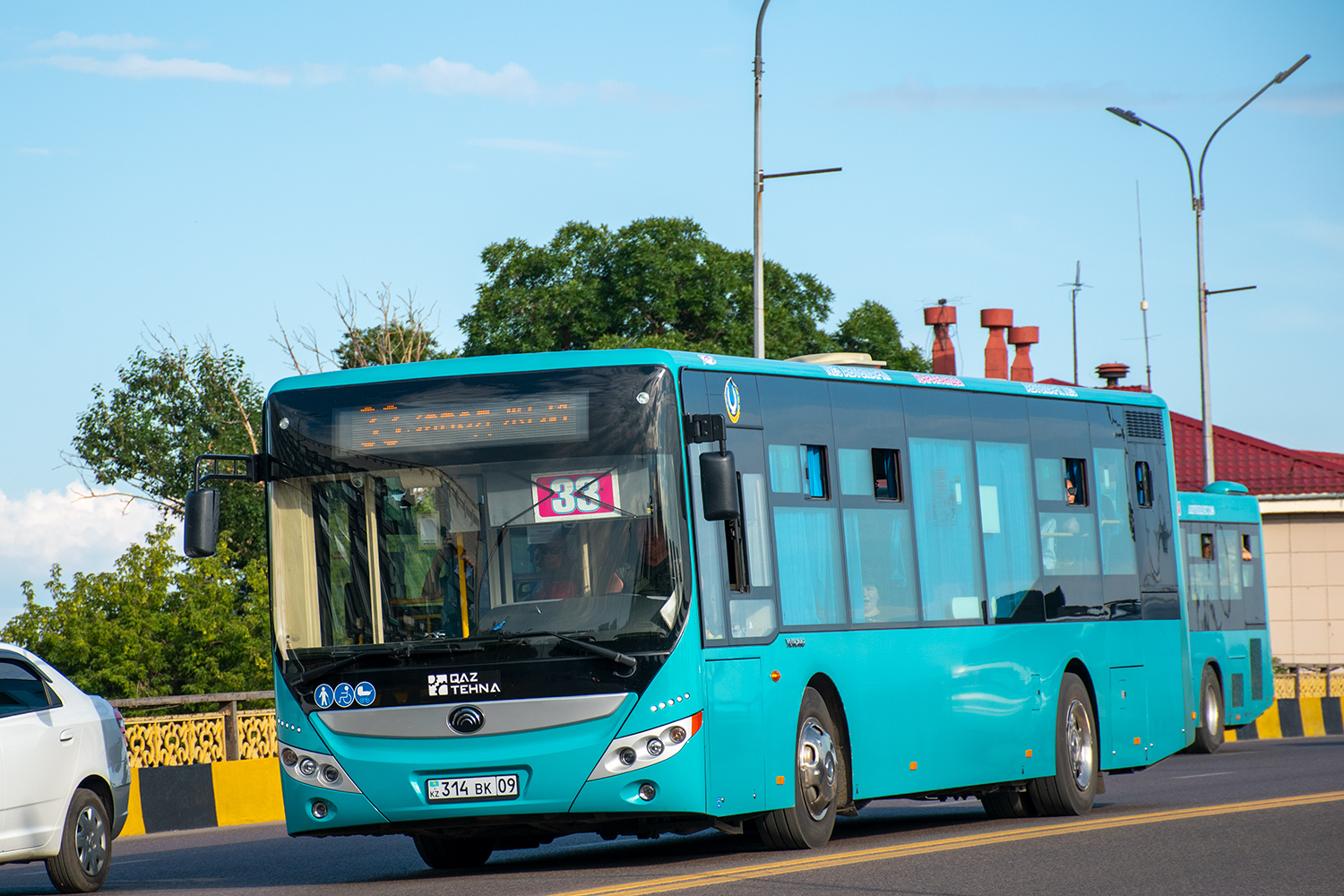 Карагандинская область, Yutong ZK6118HGA (QazTehna) № 314 BK 09