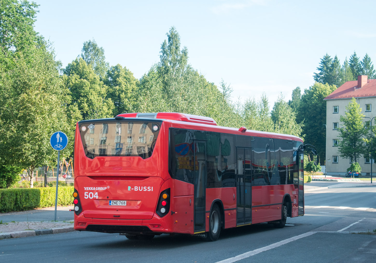 Финляндия, Scania Citywide LE Suburban № 504