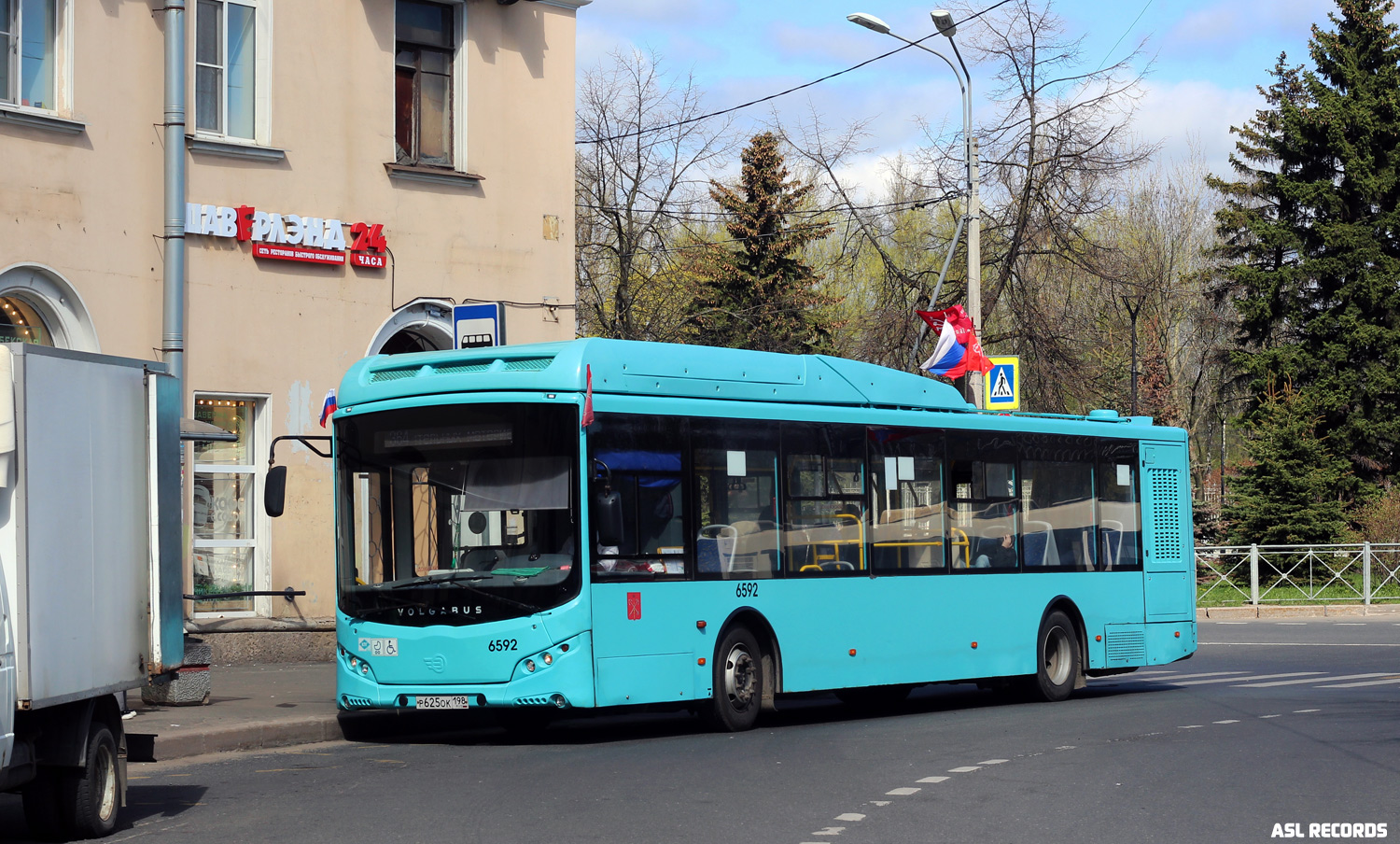 Санкт-Петербург, Volgabus-5270.G4 (CNG) № 6592