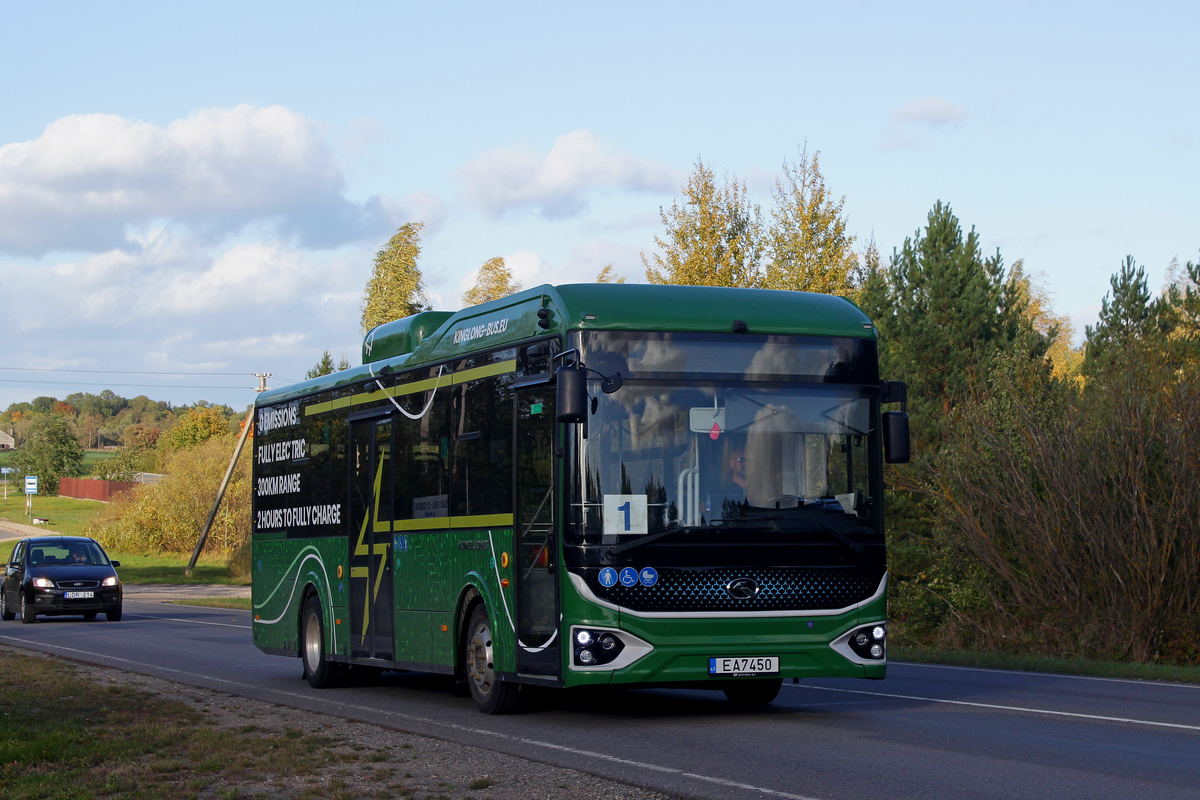 Литва, King Long PEV9 № EA 7450