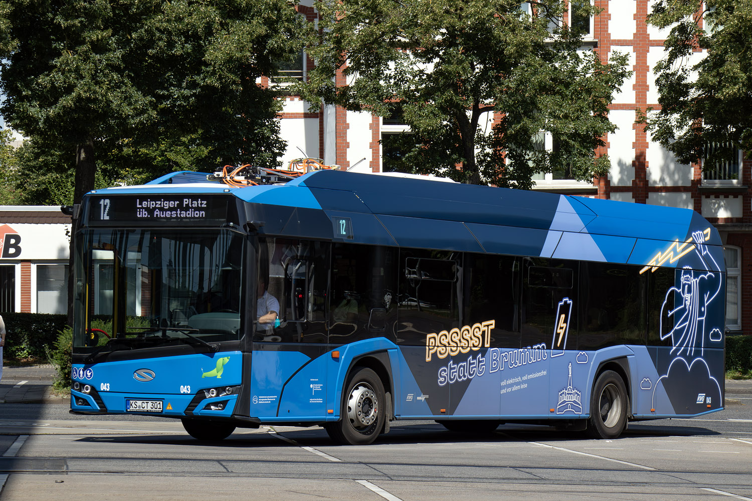 Гессен, Solaris Urbino IV 12 electric № 043