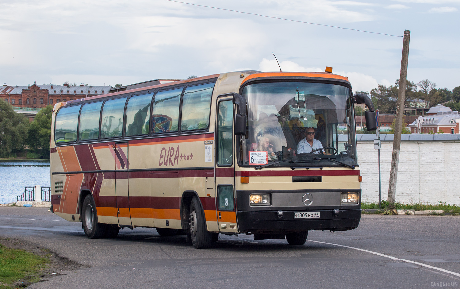 Костромская область, Mercedes-Benz O303-15RHD № Н 809 НО 44