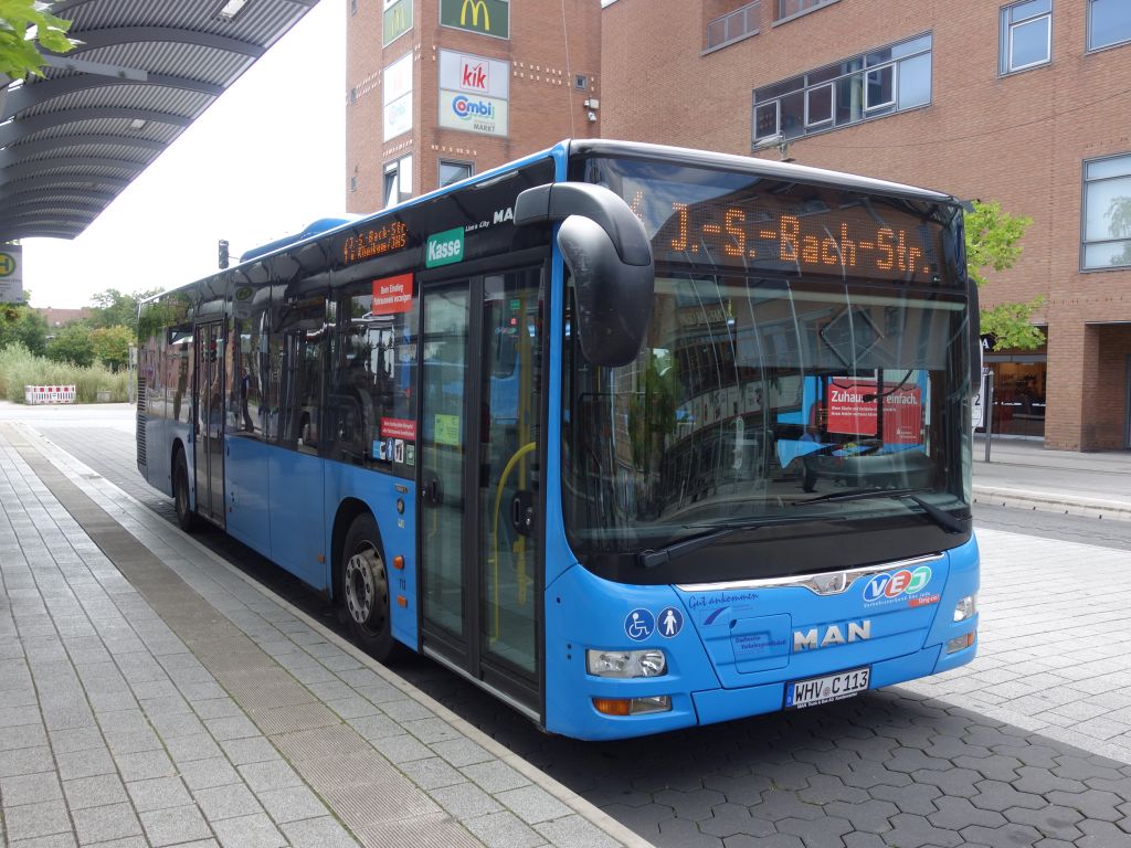 Нижняя Саксония, MAN A21 Lion's City NL323 № 113