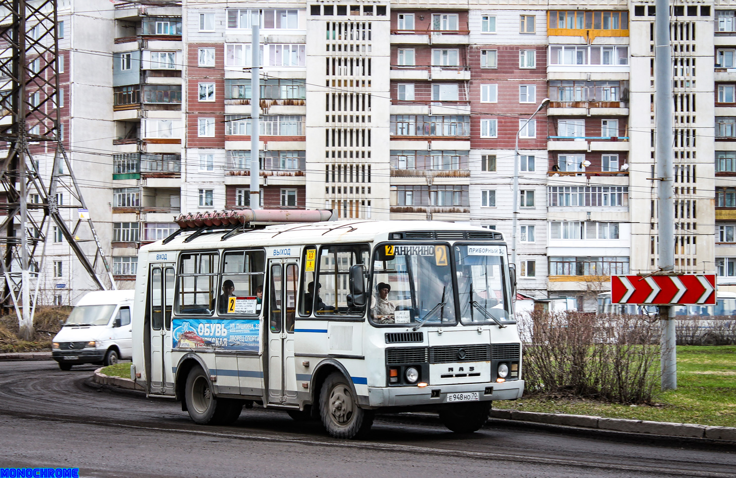 Томская область, ПАЗ-32054 № Е 948 НО 70