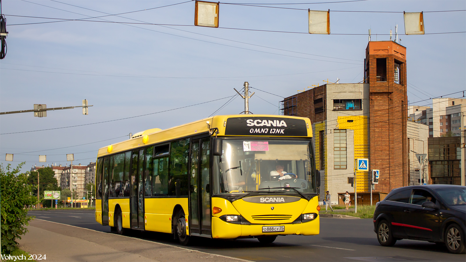 Вологодская область, Scania OmniLink I (Скания-Питер) № О 888 СУ 35