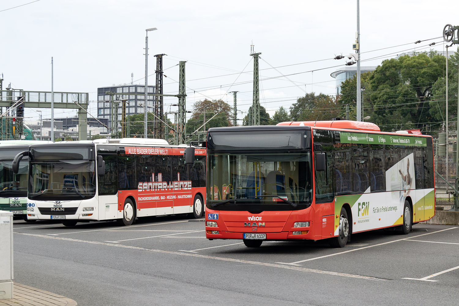 Саксония, MAN A20 Lion's City Ü NÜ323 № 6117