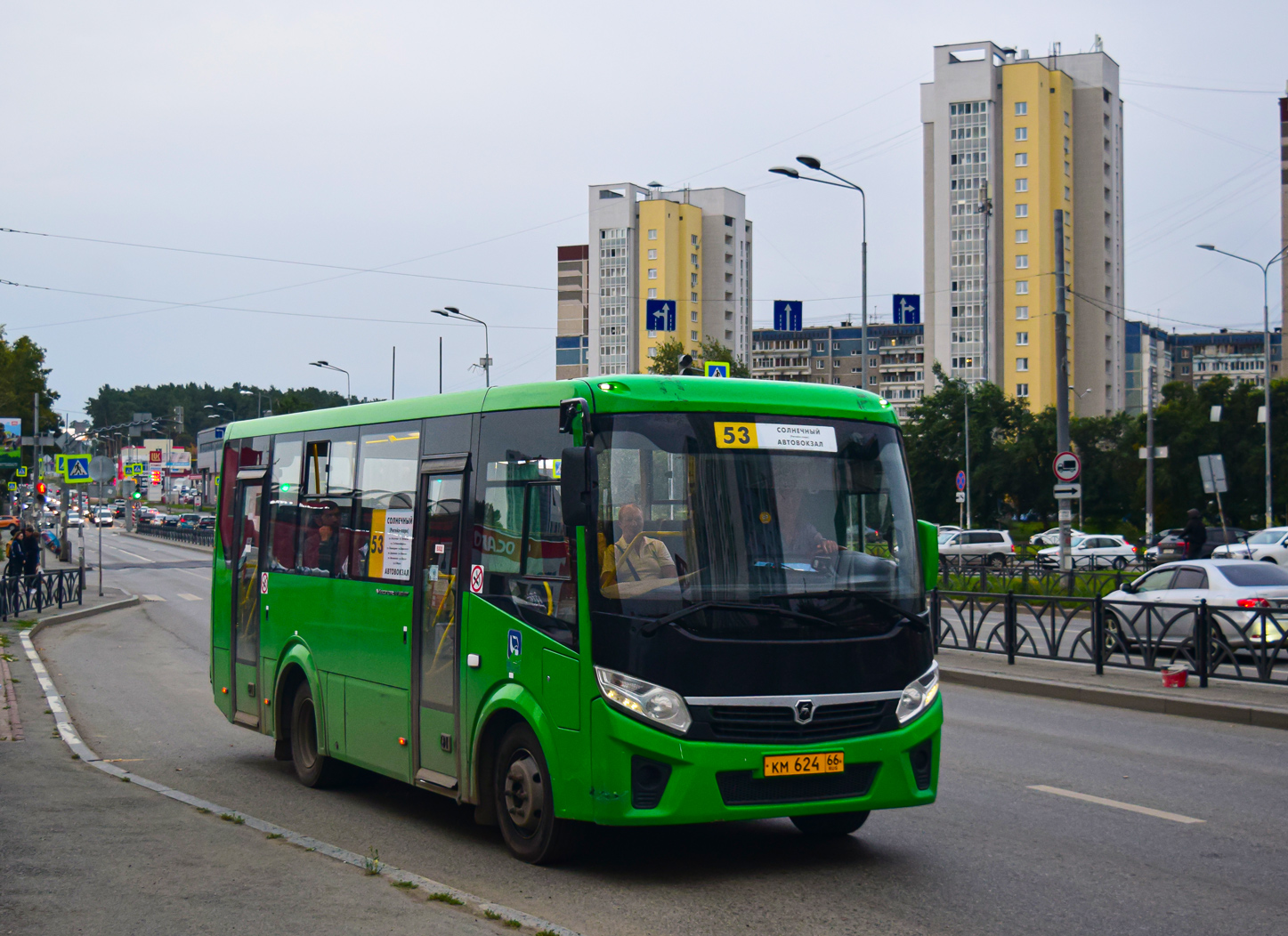 Свердловская область, ПАЗ-320405-04 "Vector Next" № КМ 624 66