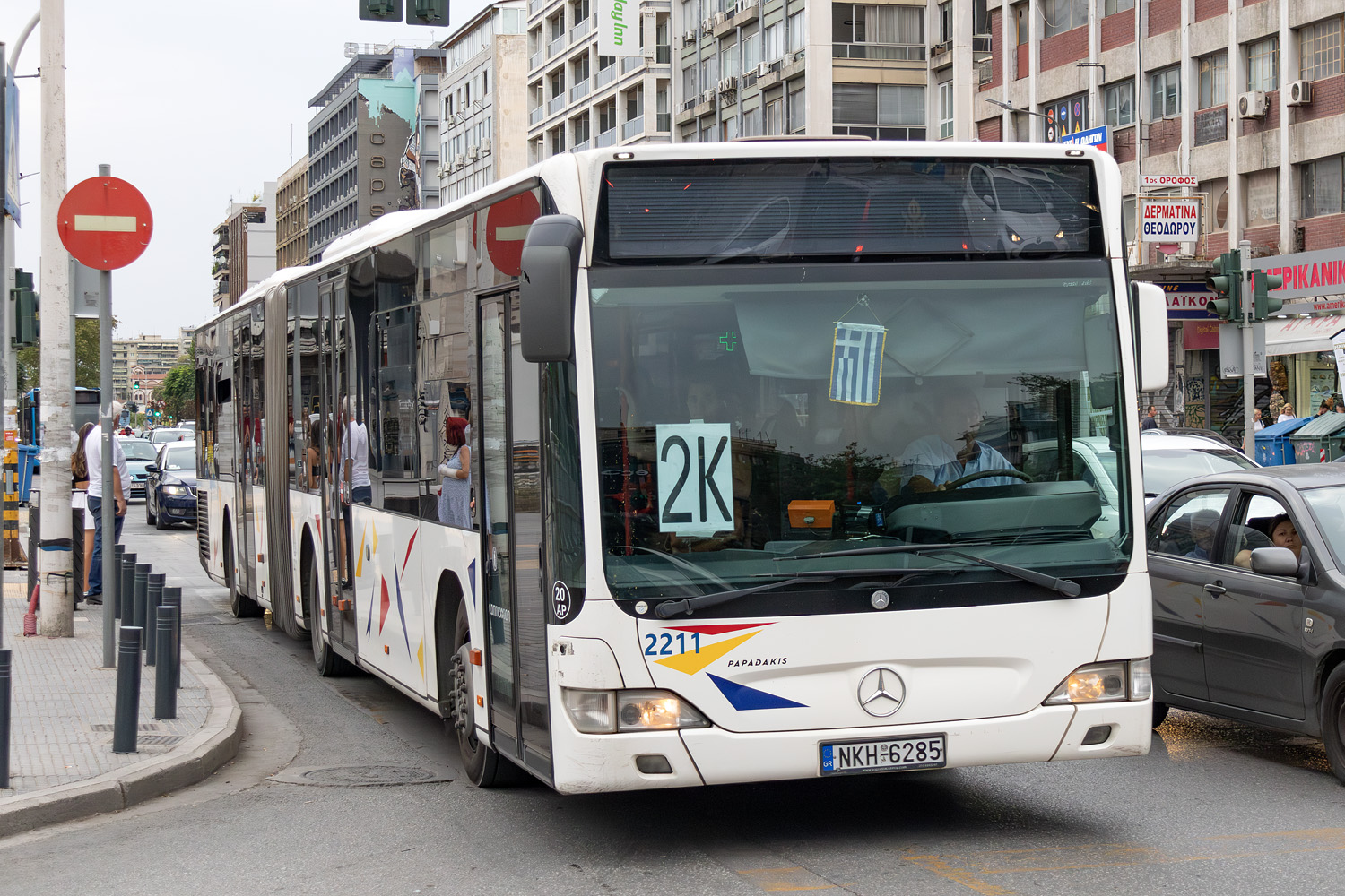Греция, Mercedes-Benz O530G Citaro facelift G № 2211