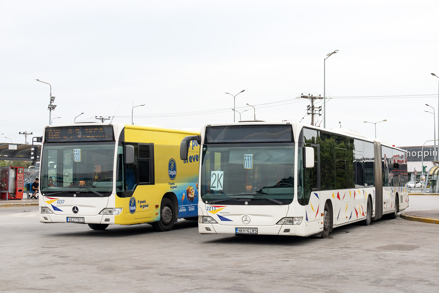 Греция, Mercedes-Benz O530G Citaro facelift G № 2211