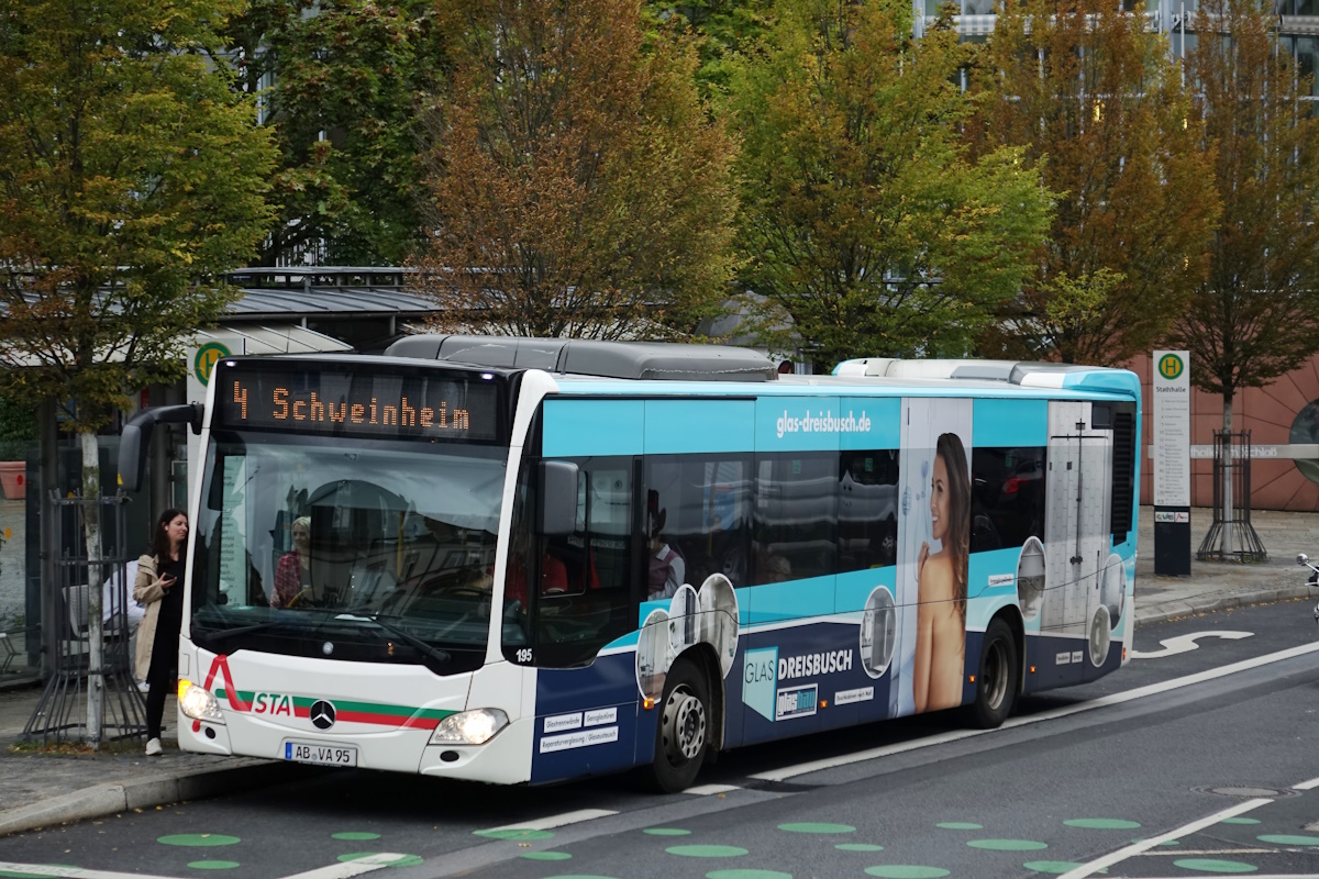 Бавария, Mercedes-Benz Citaro C2 № 195