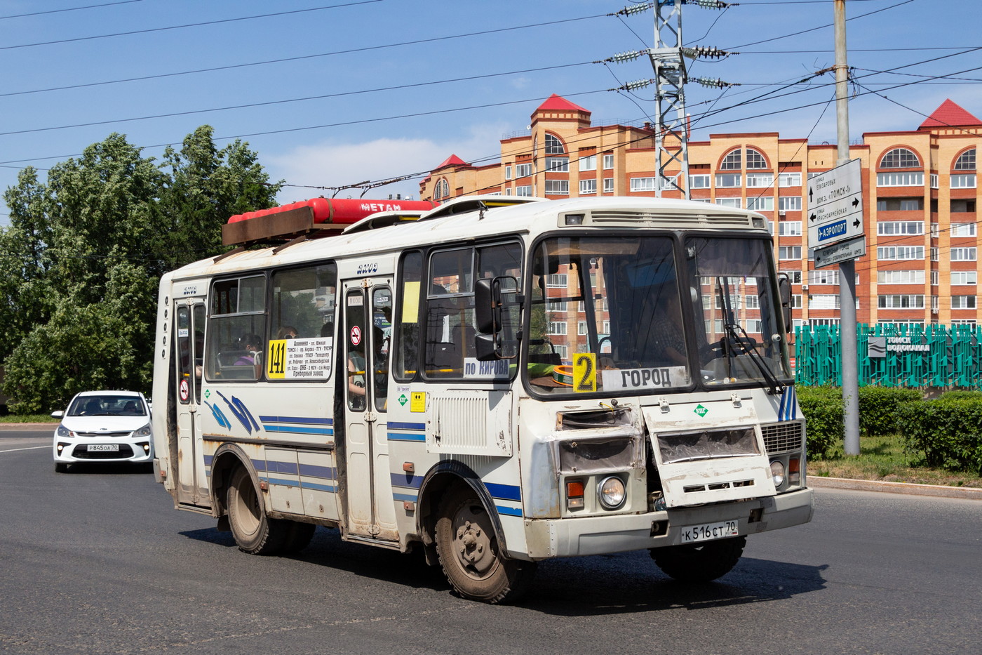 Томская область, ПАЗ-32054 № К 516 СТ 70