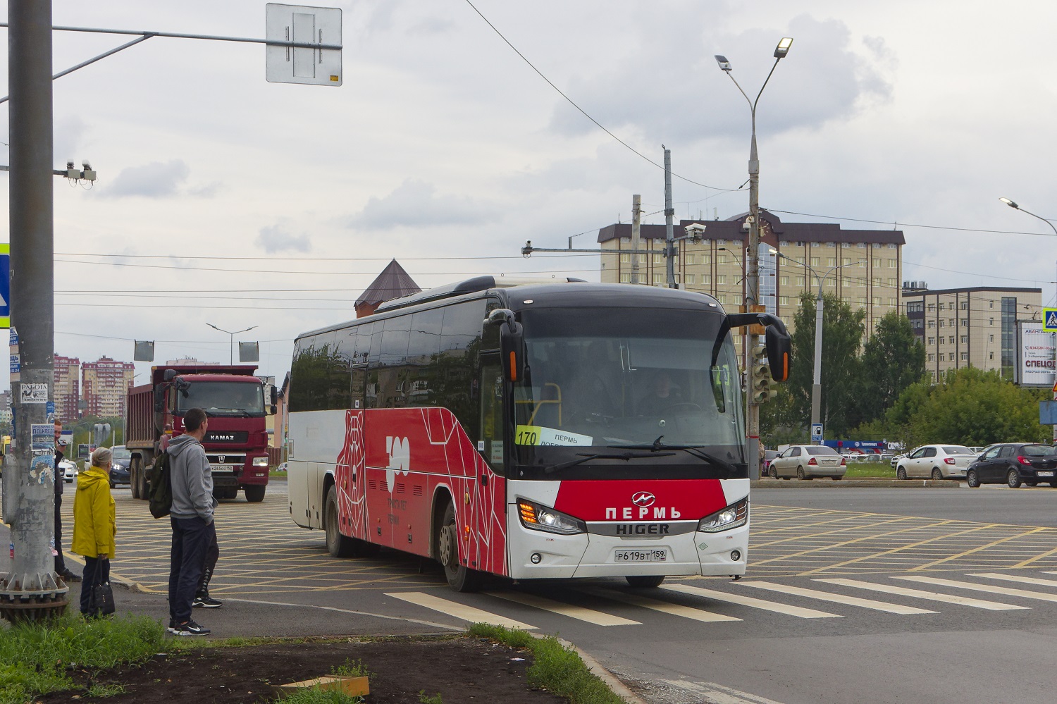 Пермский край, Higer KLQ6119TQ № Р 619 ВТ 159
