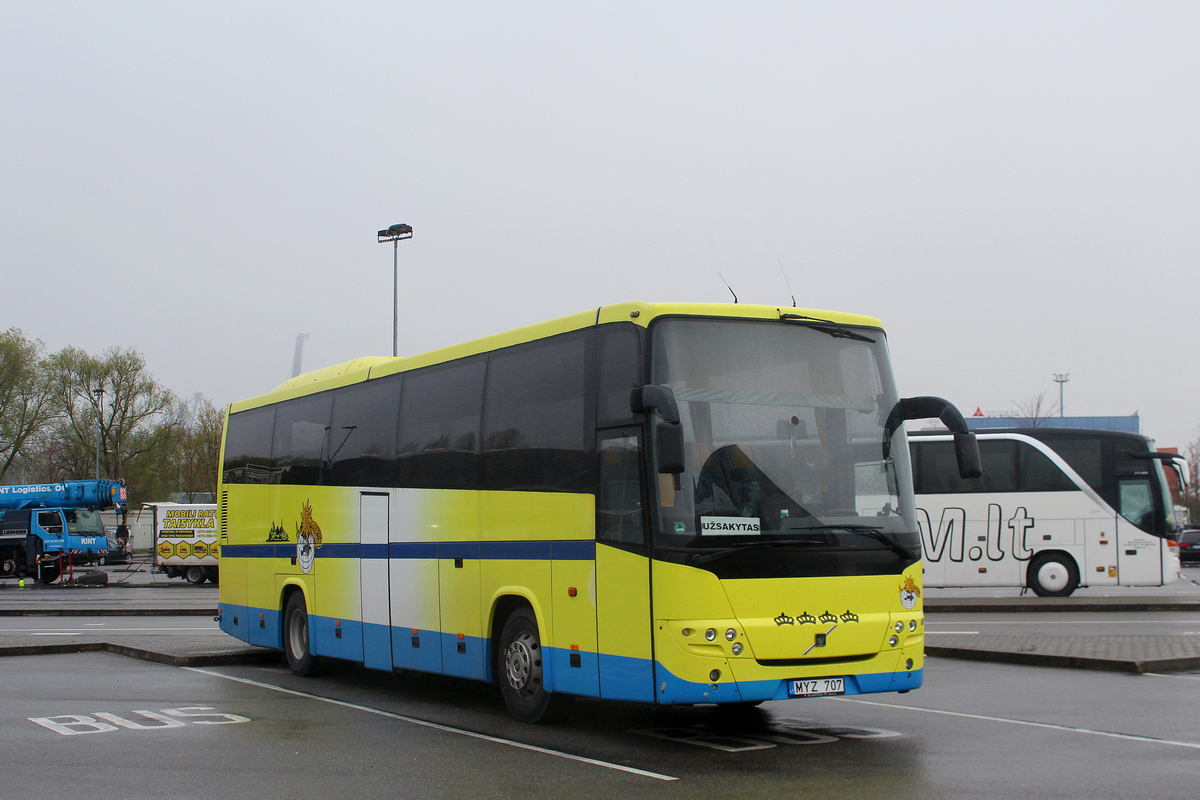 Литва, Volvo 9900 № MYZ 707