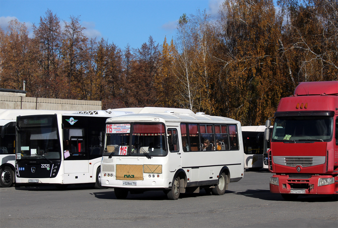 Новосибирская область, ПАЗ-32054 № Р 528 ВЕ 154