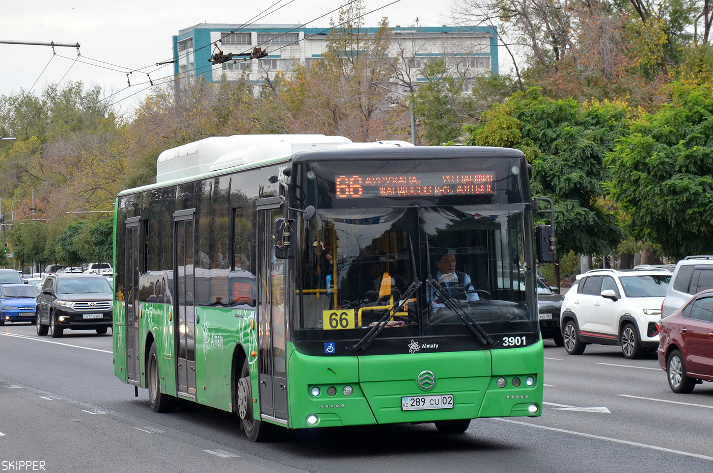 Алматы, Golden Dragon XML6125CN (Hyundai Trans Auto) № 3901