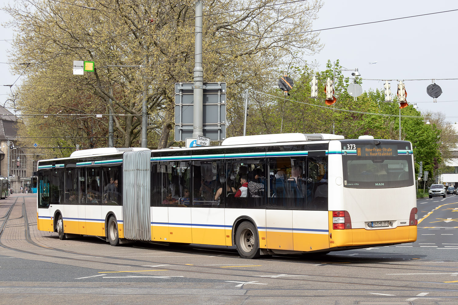 Гессен, MAN A23 Lion's City G NG323 № 373