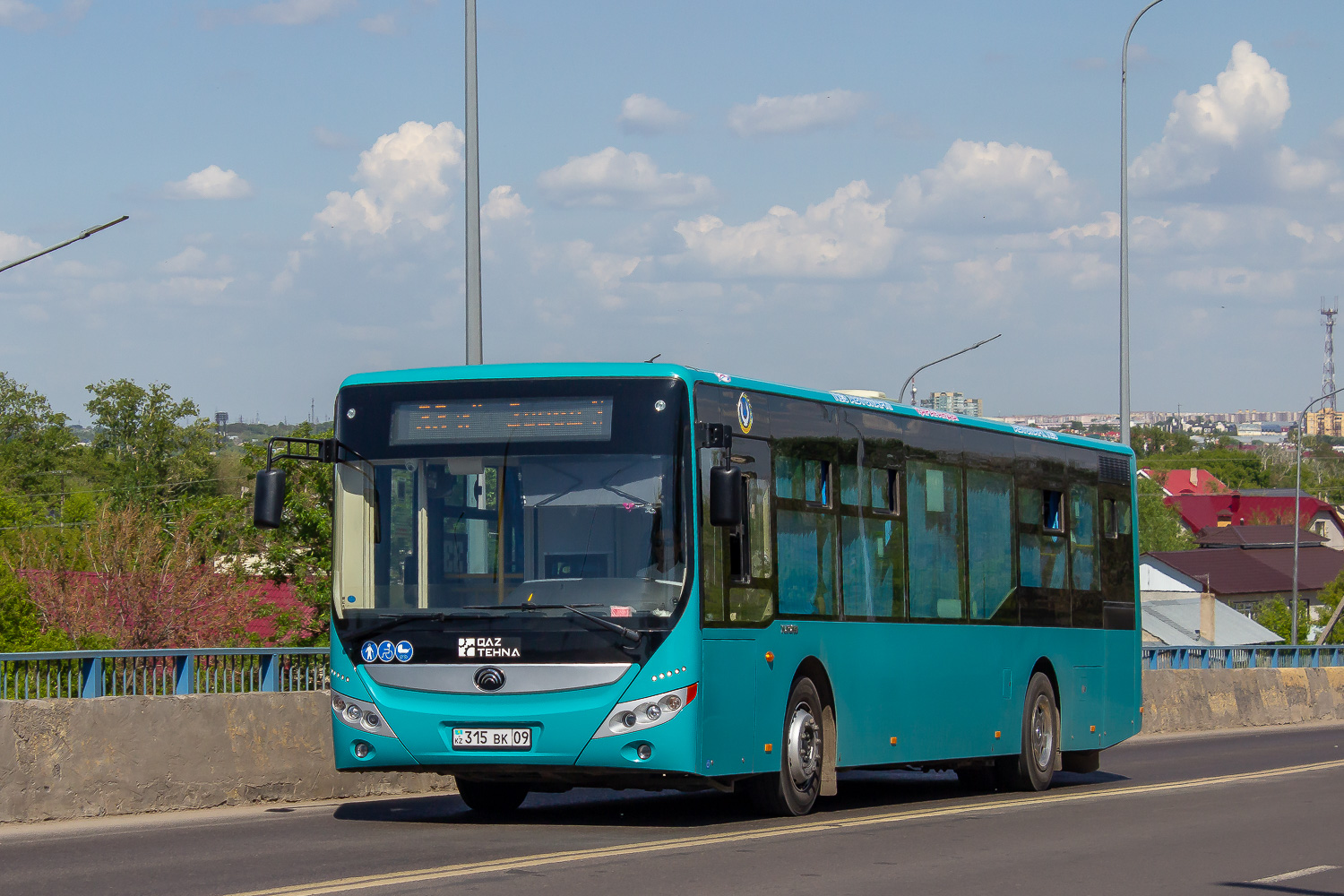 Карагандинская область, Yutong ZK6118HGA (QazTehna) № 315 BK 09