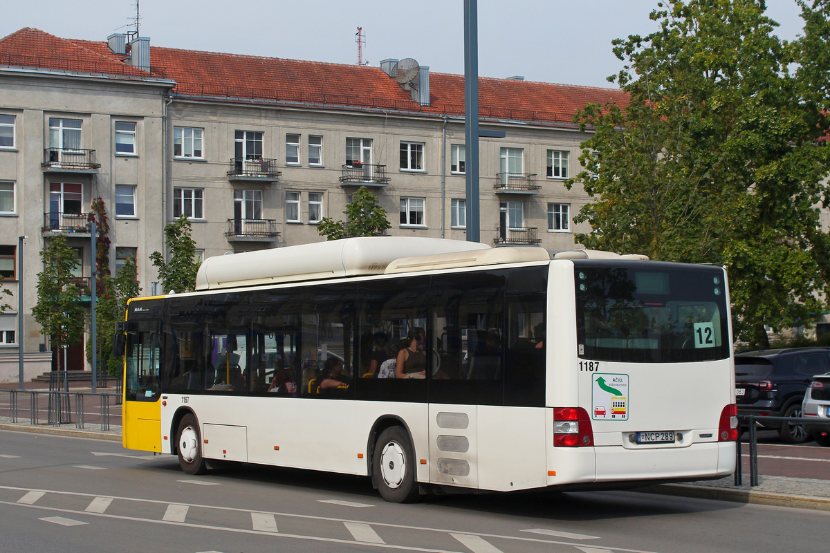 Литва, MAN A21 Lion's City NL313 CNG № 1187