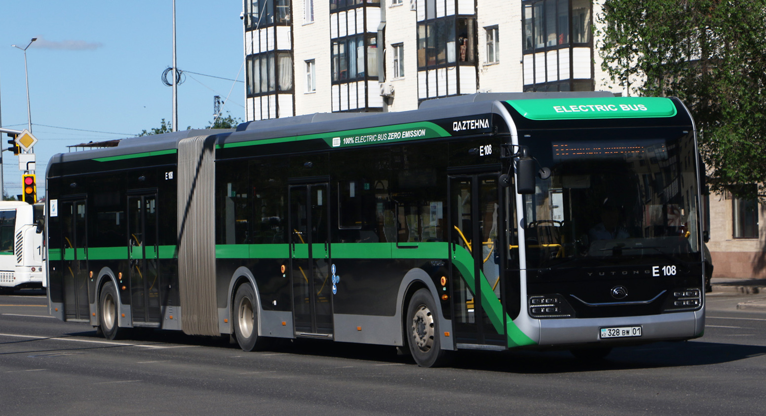 Астана, Yutong ZK6180BEVG (QazTehna) № E108