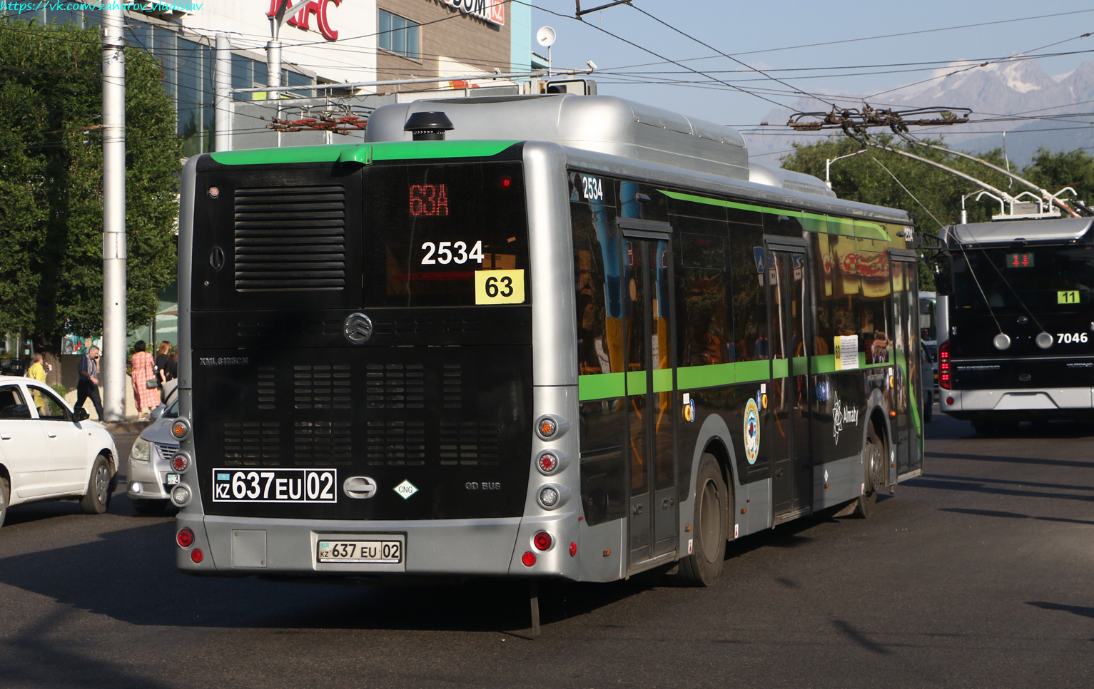 Алматы, Golden Dragon XML6125CN (Hyundai Trans Auto) № 2534
