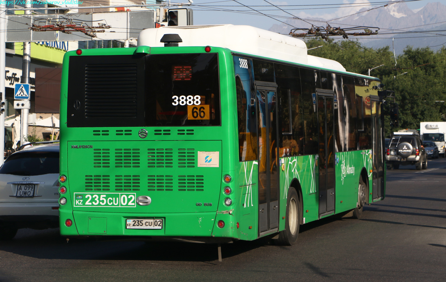 Алматы, Golden Dragon XML6125CN (Hyundai Trans Auto) № 3888