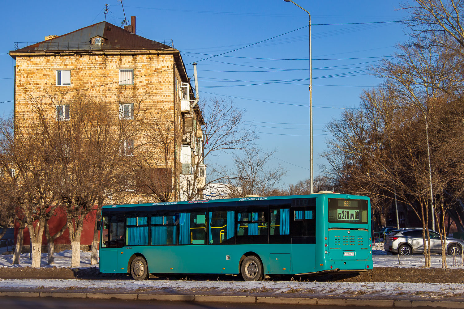 Карагандинская область, Yutong ZK6118HGA (QazTehna) № 278 AV 09