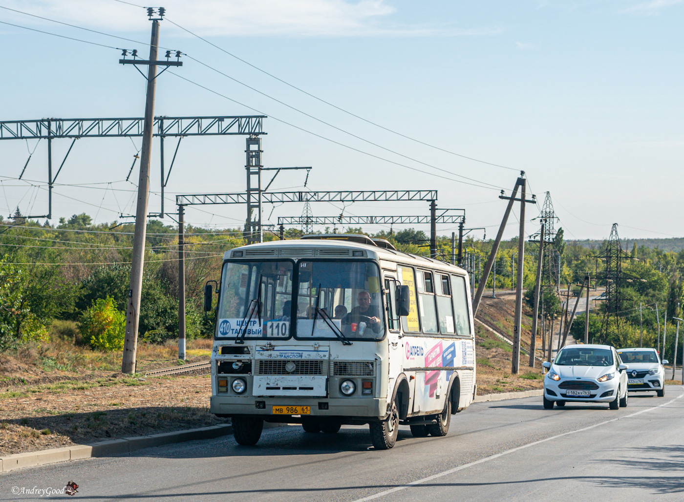 Ростовская область, ПАЗ-32054 № МВ 986 61
