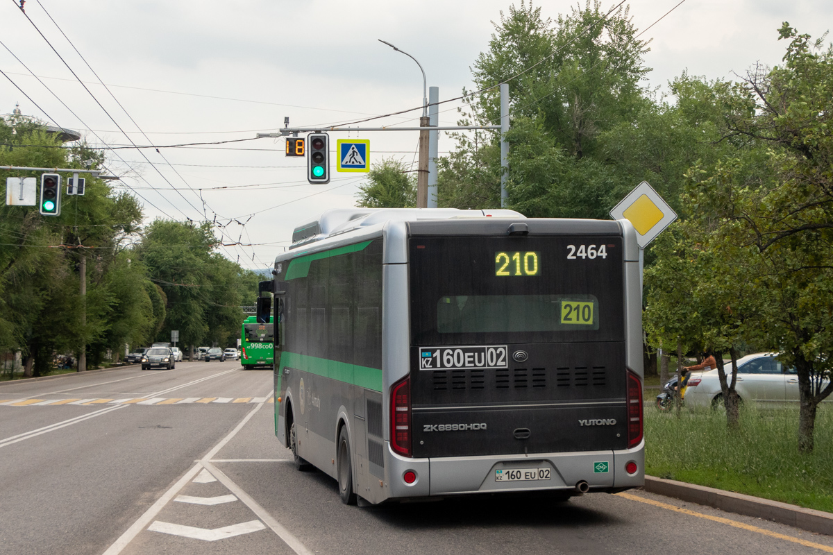 Алматы, Yutong ZK6890HGQ (QazTehna) № 2464