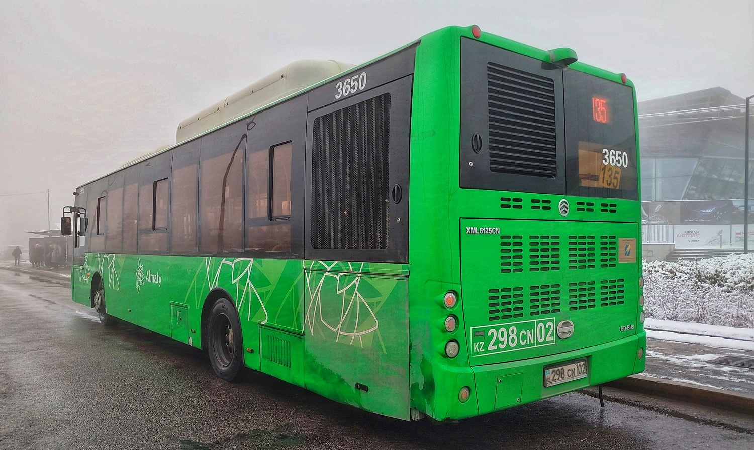 Алматы, Golden Dragon XML6125CN (Hyundai Trans Auto) № 3650