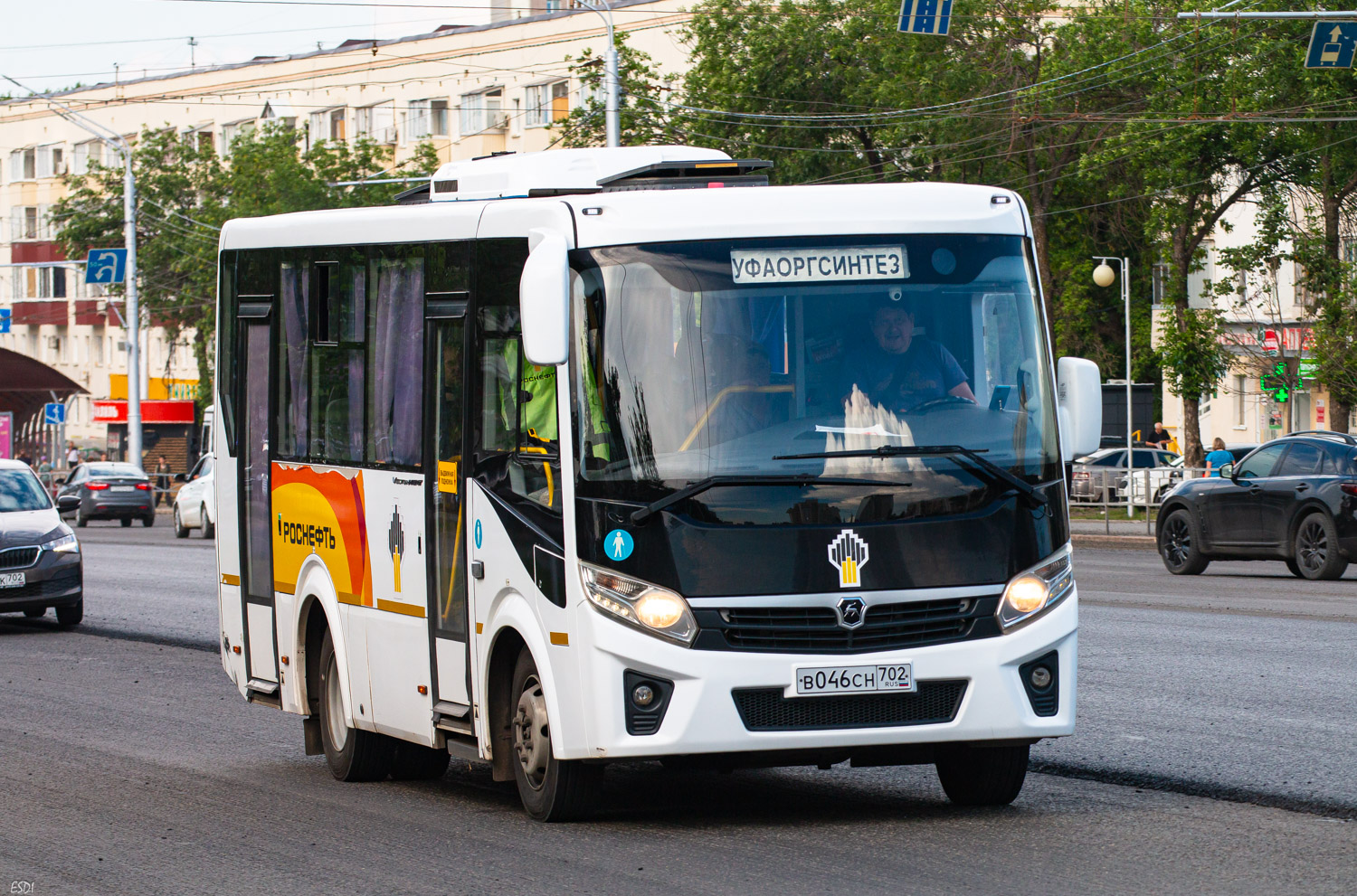 Башкортостан, ПАЗ-320405-04 "Vector Next" № В 046 СН 702