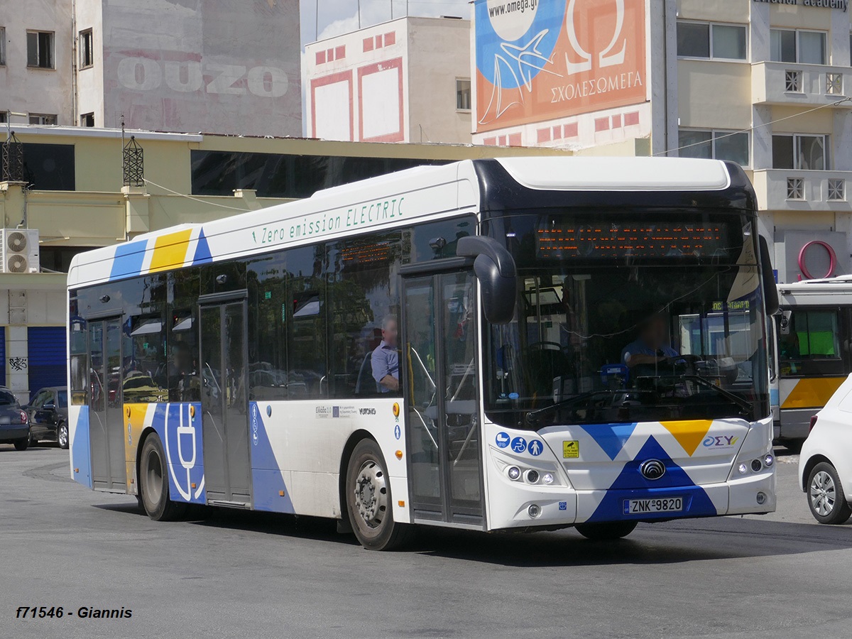 Греция, Yutong E12 (ZK6128BEVG) № 9820