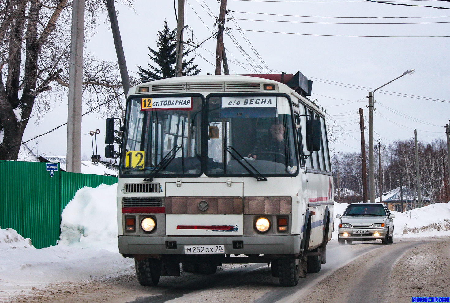 Томская область, ПАЗ-32054 № М 252 ОХ 70