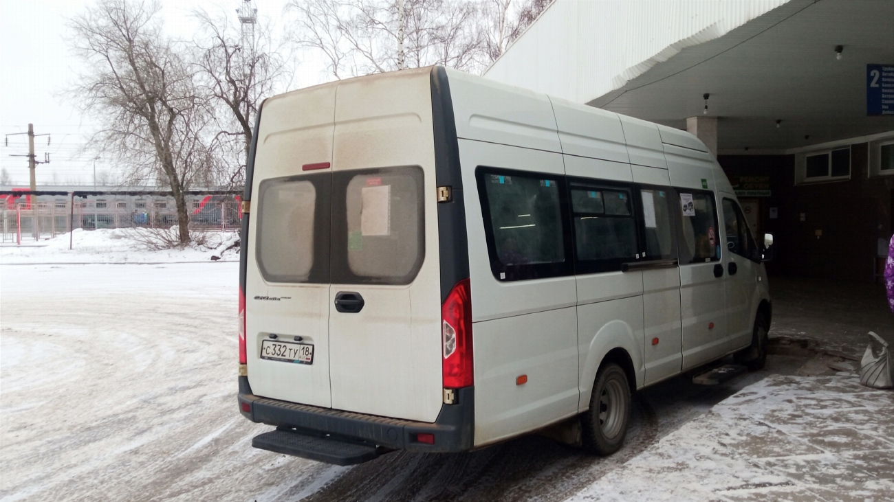 Удмуртия, ГАЗ-A65R52 Next № С 332 ТУ 18