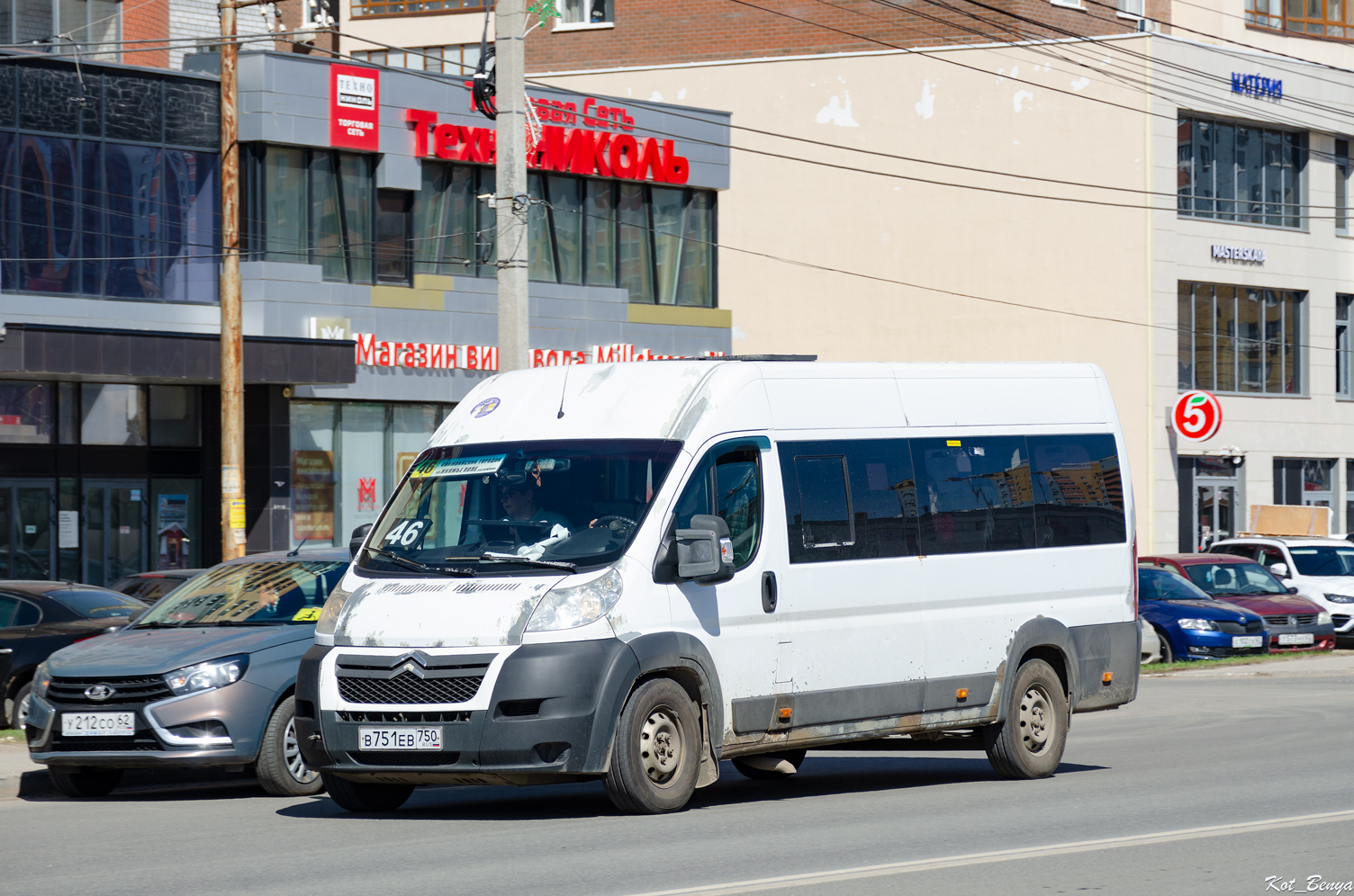 Рязанская область, Росвэн Автолайн (Citroёn Jumper) № В 751 ЕВ 750