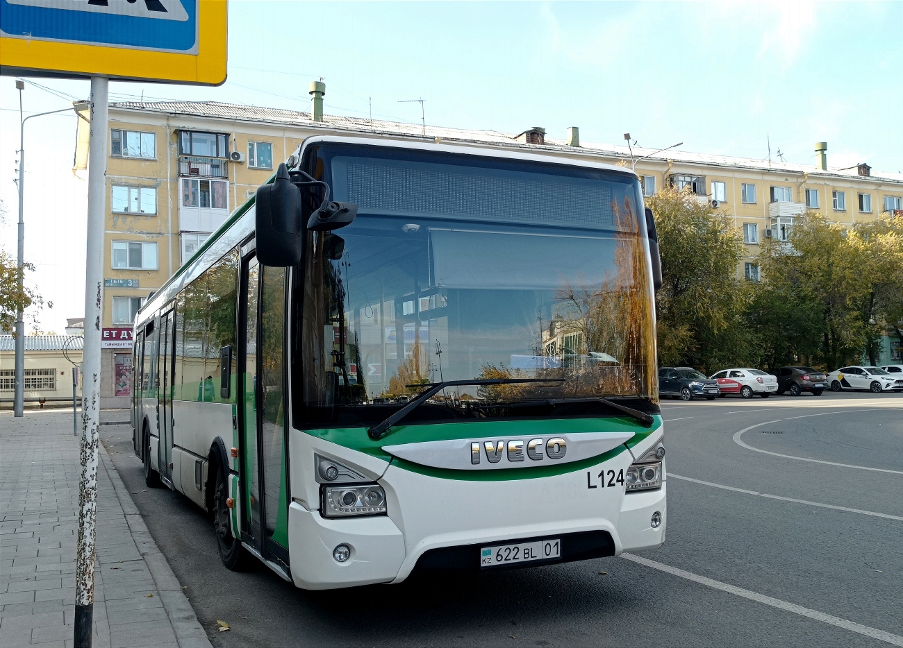 Астана, IVECO Urbanway 12M (СарыаркаАвтоПром) № L124